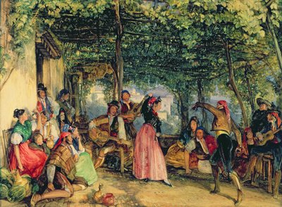 Das Fest in Granada von John Frederick Lewis